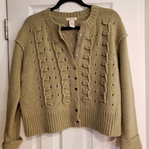 Sundance Green Wool sweater